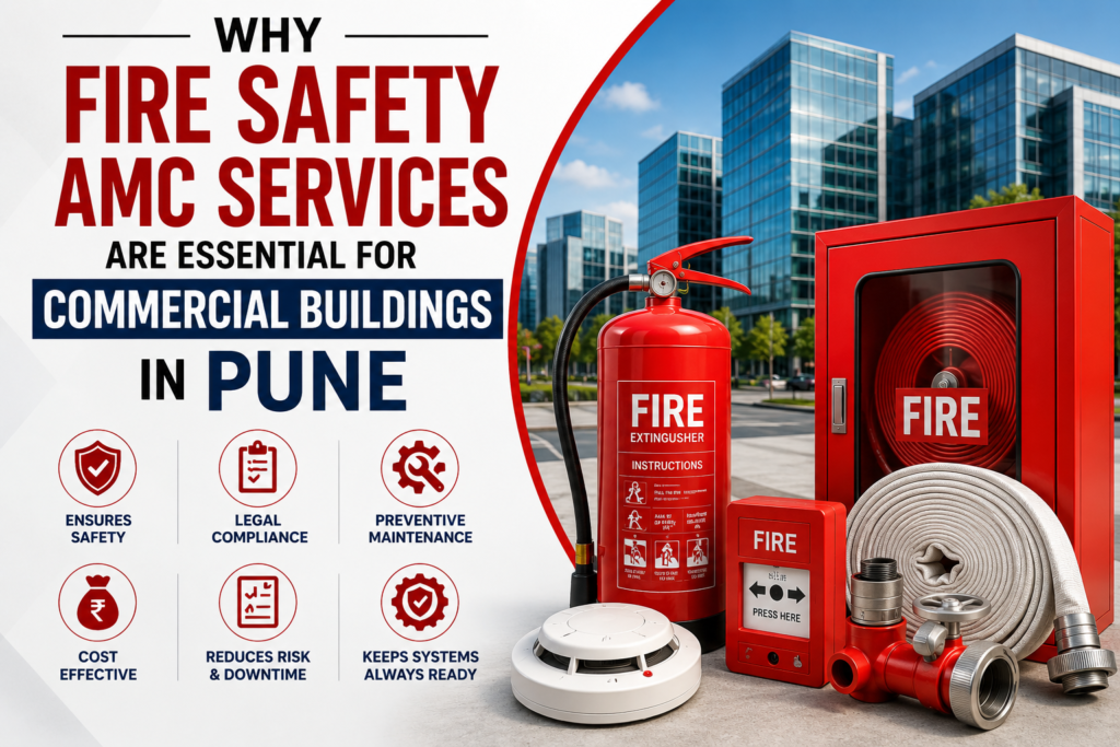Why Fire Safety AMC Services Are Essential for Commercial Buildings in Pune